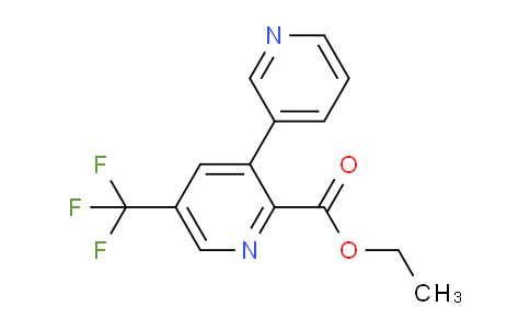 Ethyl 3-(pyridin-3-yl)-5-(trifluoromethyl)picolinate