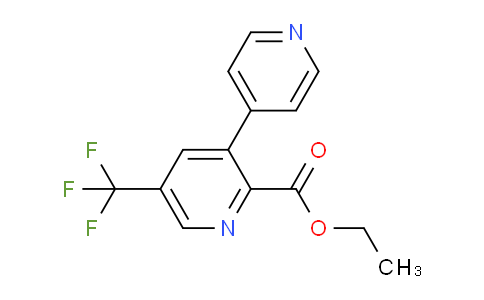 Ethyl 3-(pyridin-4-yl)-5-(trifluoromethyl)picolinate