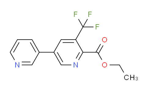 Ethyl 5-(pyridin-3-yl)-3-(trifluoromethyl)picolinate