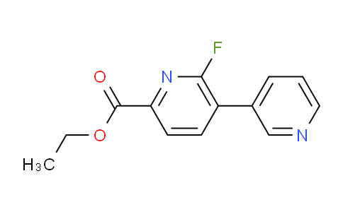 Ethyl 6-fluoro-5-(pyridin-3-yl)picolinate