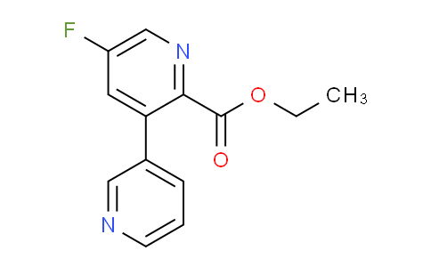 Ethyl 5-fluoro-3-(pyridin-3-yl)picolinate