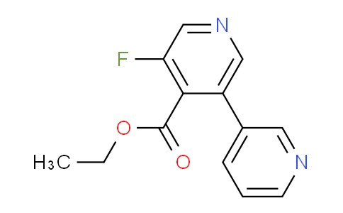 Ethyl 3-fluoro-5-(pyridin-3-yl)isonicotinate