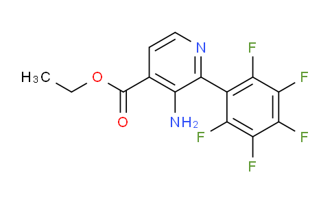 AM93108 | 1261773-96-9 | Ethyl 3-amino-2-(perfluorophenyl)isonicotinate