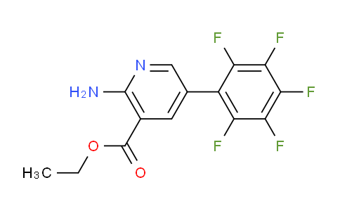 AM93110 | 1261810-21-2 | Ethyl 2-amino-5-(perfluorophenyl)nicotinate