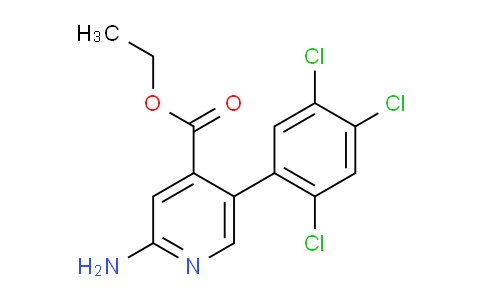 AM93118 | 1261860-12-1 | Ethyl 2-amino-5-(2,4,5-trichlorophenyl)isonicotinate