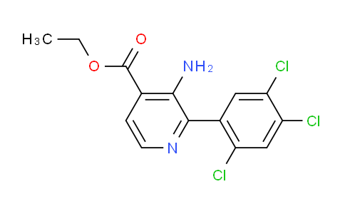 AM93119 | 1261834-93-8 | Ethyl 3-amino-2-(2,4,5-trichlorophenyl)isonicotinate