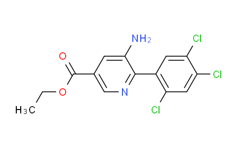 AM93123 | 1261550-21-3 | Ethyl 5-amino-6-(2,4,5-trichlorophenyl)nicotinate