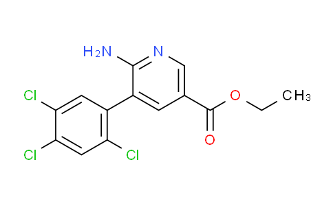 AM93124 | 1261875-50-6 | Ethyl 6-amino-5-(2,4,5-trichlorophenyl)nicotinate