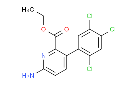 AM93127 | 1261810-41-6 | Ethyl 6-amino-3-(2,4,5-trichlorophenyl)picolinate