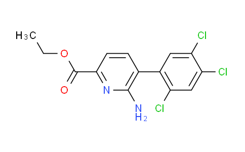 AM93128 | 1261789-80-3 | Ethyl 6-amino-5-(2,4,5-trichlorophenyl)picolinate