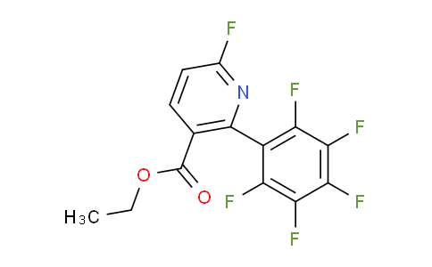 Ethyl 6-fluoro-2-(perfluorophenyl)nicotinate