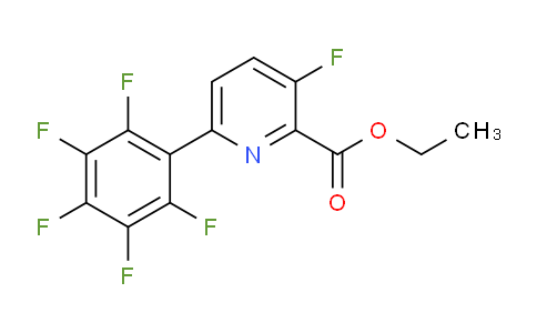 Ethyl 3-fluoro-6-(perfluorophenyl)picolinate