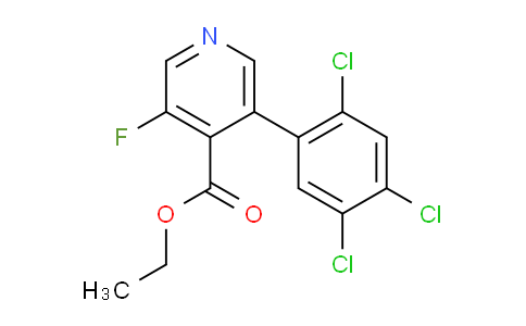 AM93192 | 1261494-82-9 | Ethyl 3-fluoro-5-(2,4,5-trichlorophenyl)isonicotinate