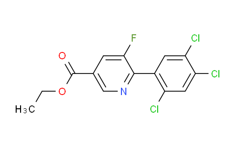 AM93197 | 1261860-24-5 | Ethyl 5-fluoro-6-(2,4,5-trichlorophenyl)nicotinate