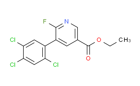 AM93199 | 1261774-15-5 | Ethyl 6-fluoro-5-(2,4,5-trichlorophenyl)nicotinate