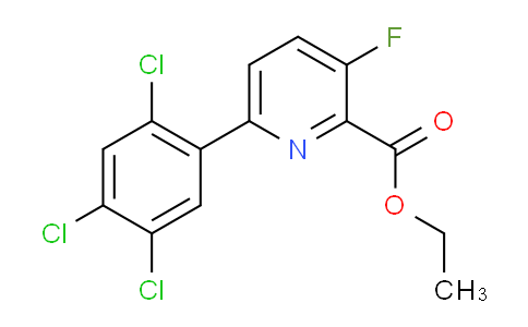 AM93201 | 1261678-95-8 | Ethyl 3-fluoro-6-(2,4,5-trichlorophenyl)picolinate
