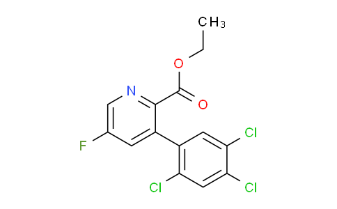AM93202 | 1261835-03-3 | Ethyl 5-fluoro-3-(2,4,5-trichlorophenyl)picolinate