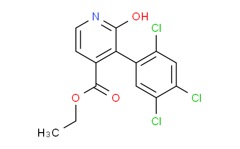 AM93212 | 1261494-93-2 | Ethyl 2-hydroxy-3-(2,4,5-trichlorophenyl)isonicotinate