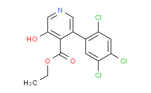 AM93214 | 1261611-13-5 | Ethyl 3-hydroxy-5-(2,4,5-trichlorophenyl)isonicotinate