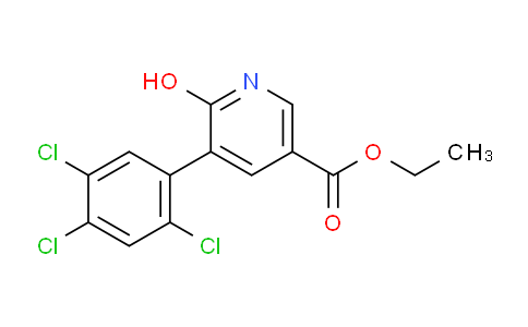 AM93216 | 1261774-19-9 | Ethyl 6-hydroxy-5-(2,4,5-trichlorophenyl)nicotinate