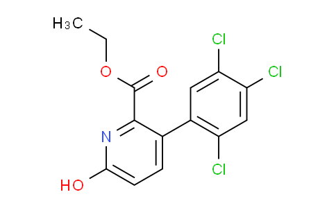 AM93217 | 1261848-07-0 | Ethyl 6-hydroxy-3-(2,4,5-trichlorophenyl)picolinate