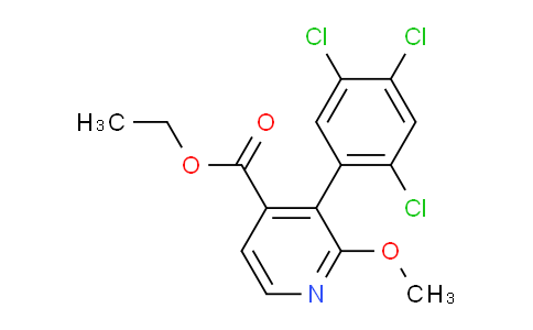 AM93227 | 1261611-17-9 | Ethyl 2-methoxy-3-(2,4,5-trichlorophenyl)isonicotinate