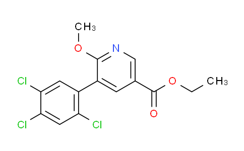 AM93231 | 1261643-56-4 | Ethyl 6-methoxy-5-(2,4,5-trichlorophenyl)nicotinate