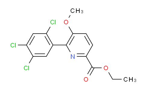 AM93232 | 1261667-27-9 | Ethyl 5-methoxy-6-(2,4,5-trichlorophenyl)picolinate