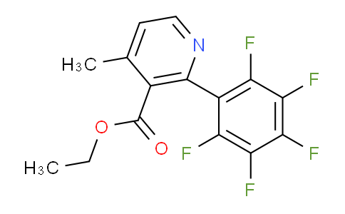 AM93240 | 1261848-19-4 | Ethyl 4-methyl-2-(perfluorophenyl)nicotinate