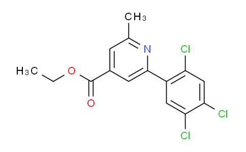 AM93244 | 1261813-87-9 | Ethyl 2-methyl-6-(2,4,5-trichlorophenyl)isonicotinate