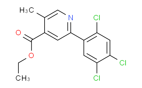 AM93246 | 1261876-08-7 | Ethyl 5-methyl-2-(2,4,5-trichlorophenyl)isonicotinate