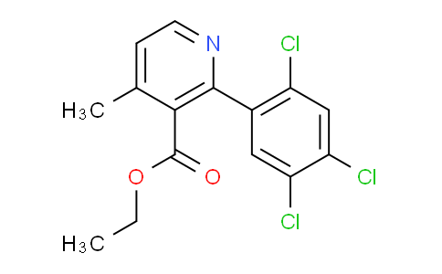 AM93248 | 1261510-16-0 | Ethyl 4-methyl-2-(2,4,5-trichlorophenyl)nicotinate