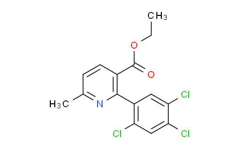 AM93250 | 1261813-93-7 | Ethyl 6-methyl-2-(2,4,5-trichlorophenyl)nicotinate
