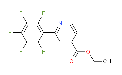 Ethyl 2-(perfluorophenyl)isonicotinate