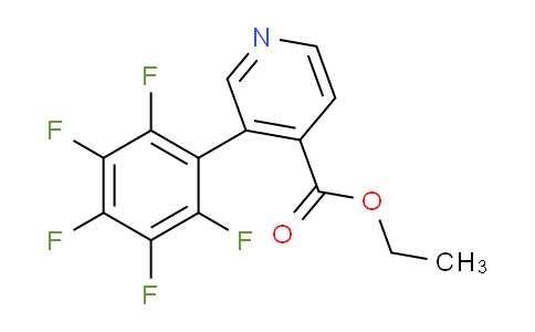 Ethyl 3-(perfluorophenyl)isonicotinate