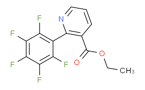 Ethyl 2-(perfluorophenyl)nicotinate