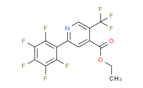 AM93261 | 1261444-85-2 | Ethyl 2-(perfluorophenyl)-5-(trifluoromethyl)isonicotinate