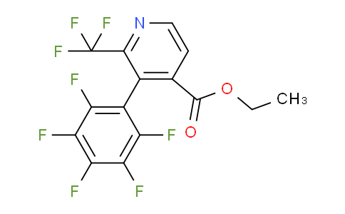 AM93263 | 1261876-24-7 | Ethyl 3-(perfluorophenyl)-2-(trifluoromethyl)isonicotinate