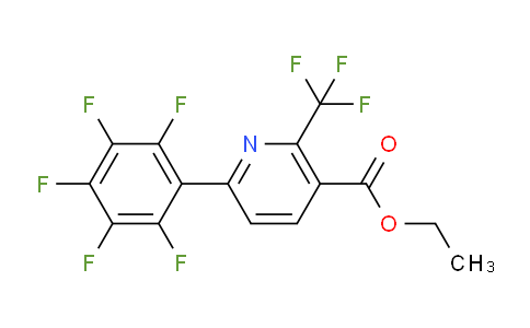 AM93267 | 1261860-49-4 | Ethyl 6-(perfluorophenyl)-2-(trifluoromethyl)nicotinate