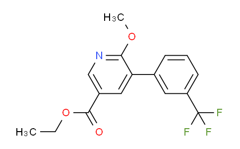 AM93281 | 1261770-07-3 | Ethyl 6-methoxy-5-(3-(trifluoromethyl)phenyl)nicotinate