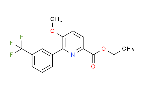 AM93284 | 1261870-84-1 | Ethyl 5-methoxy-6-(3-(trifluoromethyl)phenyl)picolinate