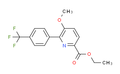 AM93285 | 1261846-51-8 | Ethyl 5-methoxy-6-(4-(trifluoromethyl)phenyl)picolinate