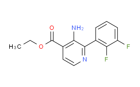 AM93302 | 1261655-85-9 | Ethyl 3-amino-2-(2,3-difluorophenyl)isonicotinate