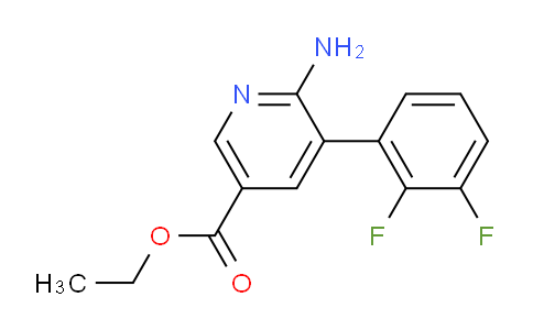 AM93307 | 1261780-72-6 | Ethyl 6-amino-5-(2,3-difluorophenyl)nicotinate