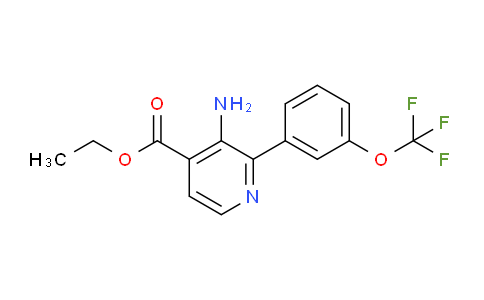 AM93319 | 1261447-31-7 | Ethyl 3-amino-2-(3-(trifluoromethoxy)phenyl)isonicotinate