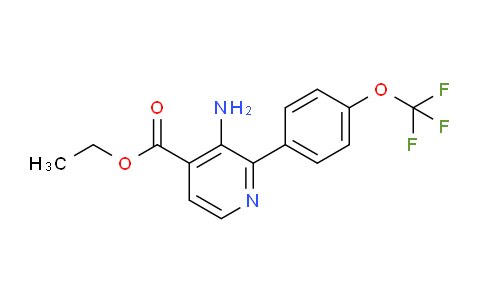 AM93320 | 1261508-10-4 | Ethyl 3-amino-2-(4-(trifluoromethoxy)phenyl)isonicotinate