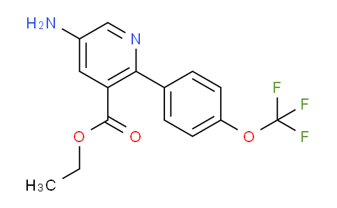 AM93329 | 1261795-81-6 | Ethyl 5-amino-2-(4-(trifluoromethoxy)phenyl)nicotinate