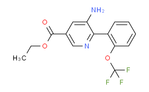 AM93330 | 1261447-33-9 | Ethyl 5-amino-6-(2-(trifluoromethoxy)phenyl)nicotinate