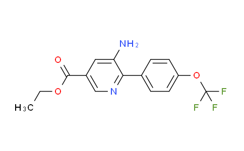 AM93332 | 1261620-87-4 | Ethyl 5-amino-6-(4-(trifluoromethoxy)phenyl)nicotinate