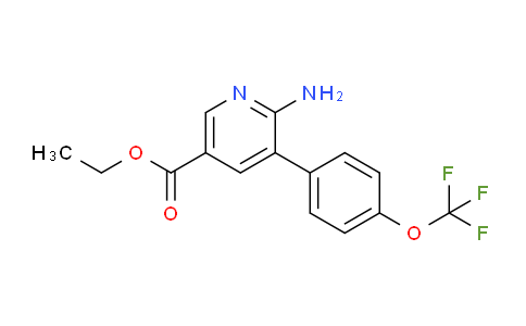 AM93335 | 1261447-35-1 | Ethyl 6-amino-5-(4-(trifluoromethoxy)phenyl)nicotinate